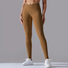 Leggings Fitness Cintura Cruzada