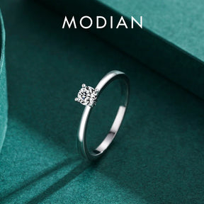 Anel Modian 925 Sterling