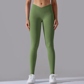 Leggings Fitness Cintura Cruzada