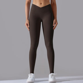 Leggings Fitness Cintura Cruzada