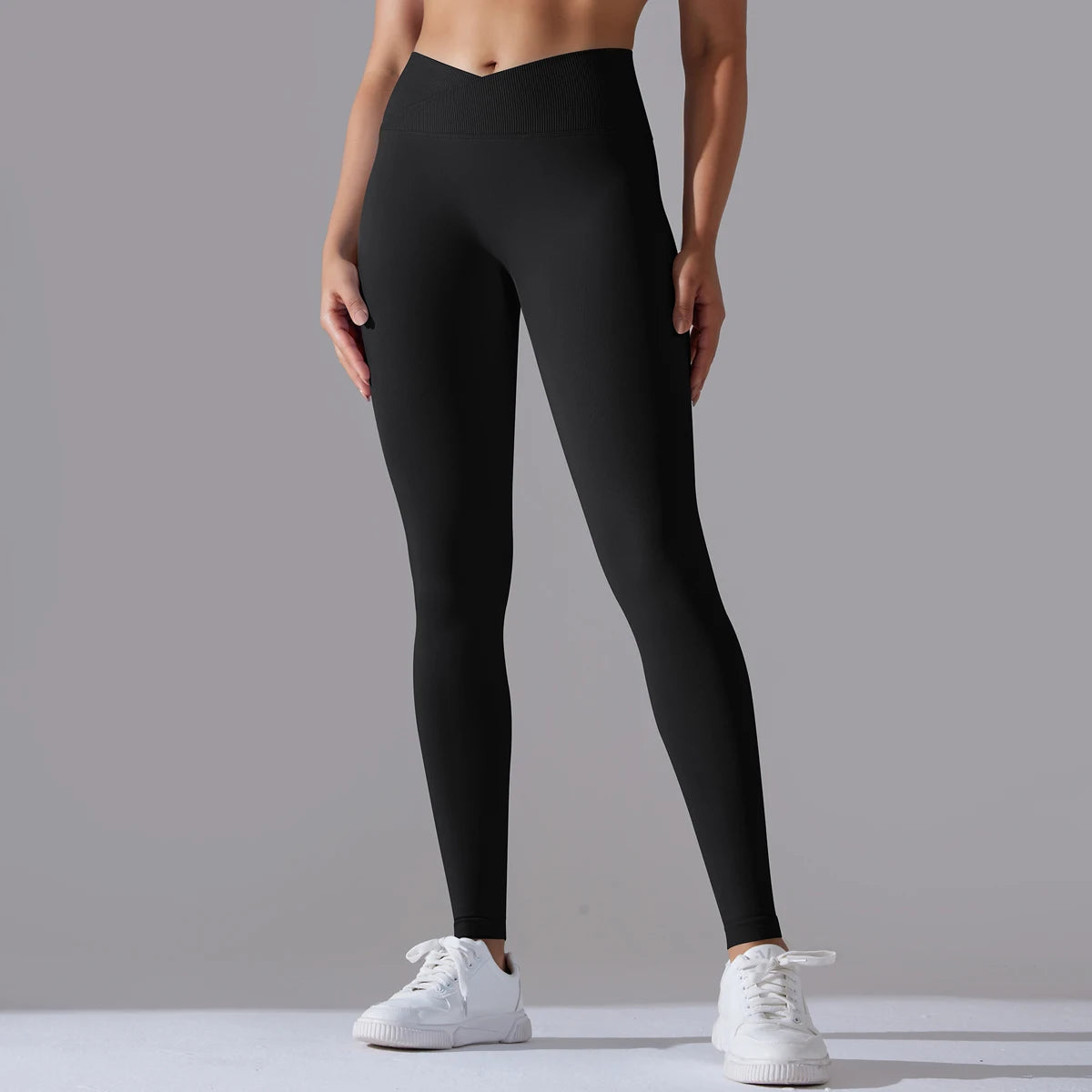 Leggings Fitness Cintura Cruzada