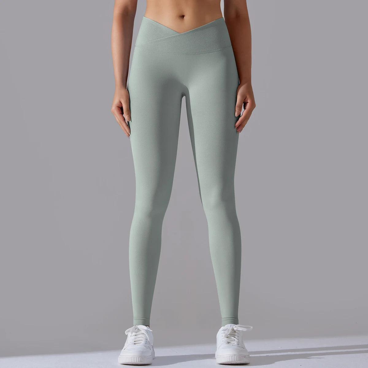 Leggings Fitness Cintura Cruzada