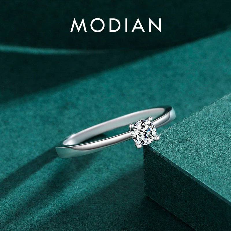 Anel Modian 925 Sterling